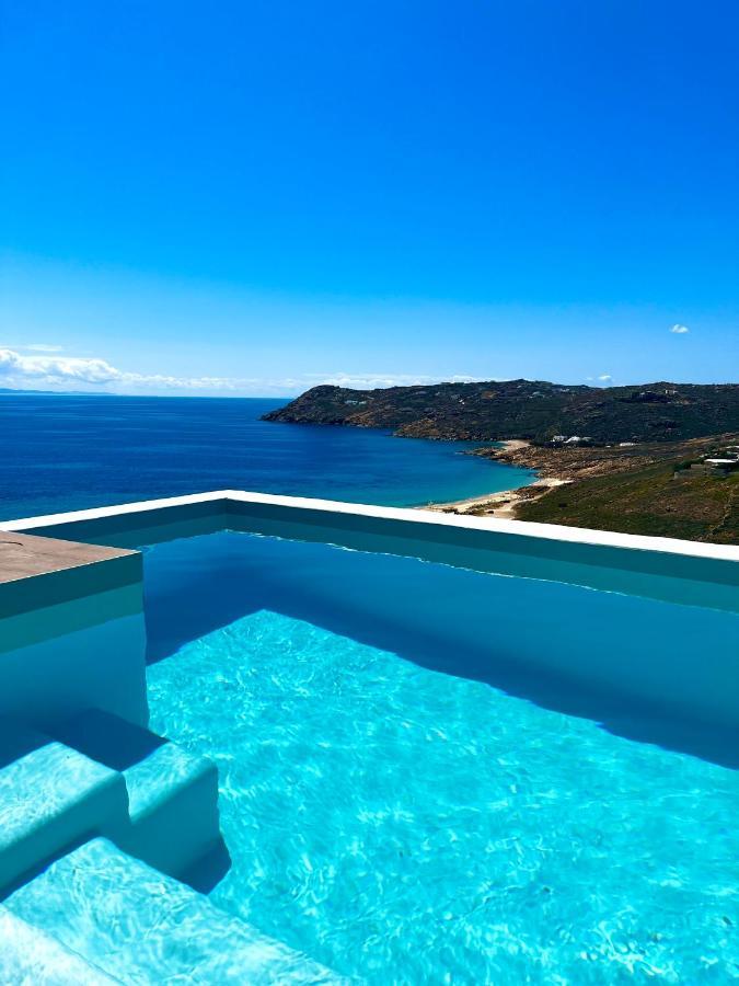Luxury House With Private Pool At Elia Beach Mykonos Town Екстериор снимка